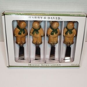 Harry & David Moose Spreaders Set